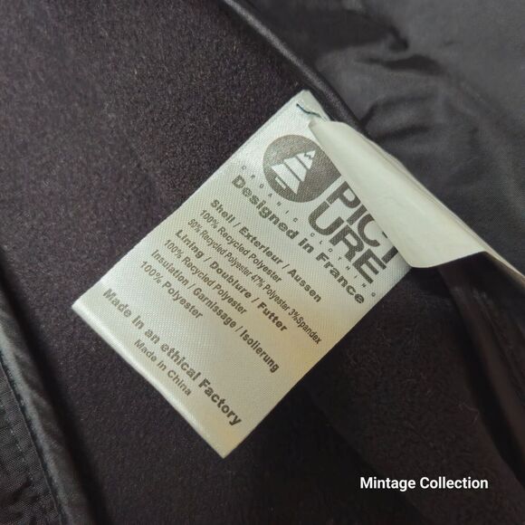 PICTURE ORGANIC CLOTHING MEN'S INFUSE MIDLAYER SNOW SKI INSULATED JACKET SIZE L - Picture 10 of 15